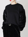 DAMMY/フェイクファースリーブプルオーバー