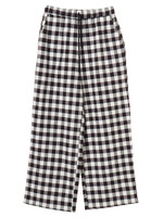 PUNYUS/チェックイージーパンツ