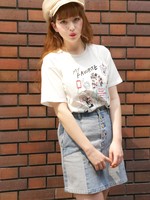 WEGO/MYFAVORITEプリントTシャツ