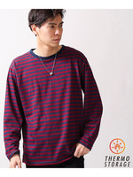 WEGO/ThermoStorageボーダーTシャツ