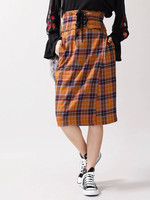 WEGO/コルセットベルトラップタイトスカート