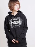 WEGO/スプラッシュボックスプルパーカー