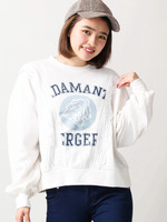 WEGO/フリルレースアニマルスウェット