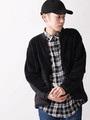 WEGO/ボアジップカーディガン