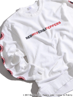WEGO|Red Hot Chili Peppersスリーブプリントプルオーバー