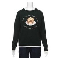 【50%OFF】パンケーキデザインニット