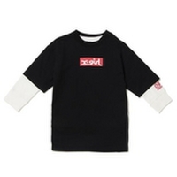 【50%OFF】ボックスロゴワンピース&ヘンリーネックカットソーセット