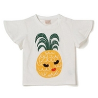 【45%OFF】フレアスリーブパインちゃんTシャツ