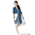 【50%OFF】【ニコ☆プチ掲載】デニムチェスターコート