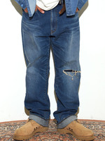 【BUCCA 44】Damage Denim Pants/ダメージデニムパンツ
