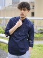 【Lowe Alpine silvermark】綿麻プルオーバーシャツ