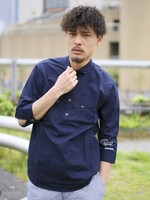 【Lowe Alpine silvermark】綿麻プルオーバーシャツ