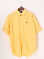 90's 半袖ブランドシャツ  TOMMY トミー   