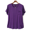 【新品】 カットソー 2 バーバリーロンドン 49091 BURBERRY LONDON パープル系 レディース