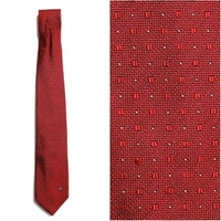 【新品】 クレストブリッジ クレストブリッジ　ドット柄ネクタイ  68407 CRESTBRIDGE レッド メンズ