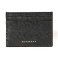 【新品】 グレインレザー カードケース ハウスチェック  バーバリーロンドン y-001234 BURBERRY LONDON ブラック メンズ