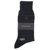 【新品】 ソックス 25〜26 バーバリーロンドン 48502 BURBERRY LONDON ネイビー系 メンズ
