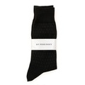 【新品】 ソックス 靴下 25〜27cm バーバリー 61171 BURBERRY ブラック系 メンズ