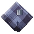 【新品】 タオルハンカチ  バーバリー 56216 BURBERRY ブルー系 レディース