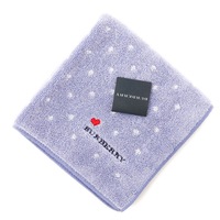 【新品】 タオルハンカチ  バーバリーロンドン 63390 BURBERRY LONDON ブルー系 レディース