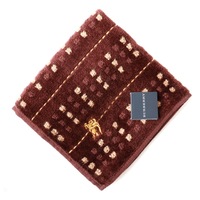 【新品】 タオルハンカチ 大判サイズ バーバリー 60411 BURBERRY ブラウン系 レディース