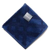 【新品】 タオルハンカチ　チェック  バーバリーロンドン 66145 BURBERRY LONDON ブルー レディース