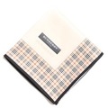 【新品】 チェック　ハンカチ  バーバリー 72638 BURBERRY ベージュ メンズ