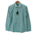 【新品】 チェックシャツ 2 バーバリーブラックレーベル 47270 BURBERRY BLACK LABEL エメラルドグリーン系 メンズ