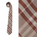 【新品】 チェックネクタイ 145×7.2cm バーバリーロンドン y-000553 BURBERRY LONDON ブラウン系 メンズ