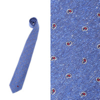 【新品】 ネクタイ（柄物）  バーバリーブラックレーベル 50066 BURBERRY BLACK LABEL ブルー系 メンズ