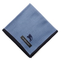 【新品】 ハンカチ  バーバリー 61292 BURBERRY ブルー レディース