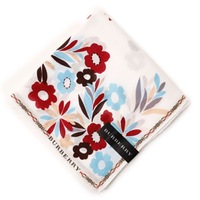 【新品】 ハンカチ  バーバリーロンドン 59375 BURBERRY LONDON ホワイト系 レディース