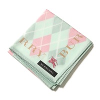 【新品】 ハンカチ  バーバリーロンドン 64468 BURBERRY LONDON グリーン レディース