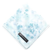 【新品】 ハンカチ 花柄  バーバリーロンドン 65736 BURBERRY LONDON ブルー レディース