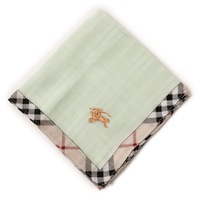 【新品】 ハンカチ 大判サイズ バーバリーロンドン 59345 BURBERRY LONDON グリーン系 レディース