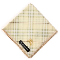 【新品】 ハンカチ 大判サイズ バーバリーロンドン 59374 BURBERRY LONDON グリーン系 レディース