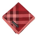 【新品】 ハンカチ　チェック  バーバリーロンドン 68880 BURBERRY LONDON レッド レディース