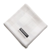 【新品】 ハンカチ　チェック  バーバリーロンドン 68966 BURBERRY LONDON ホワイト レディース