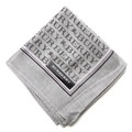 【新品】 ハンカチ　ロゴ  バーバリーロンドン 69090 BURBERRY LONDON グレー レディース
