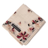 【新品】 ハンカチ　花柄  バーバリーロンドン 68911 BURBERRY LONDON ベージュ レディース