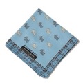 【新品】 ハンカチ　犬  バーバリーロンドン 69311 BURBERRY LONDON ブルー レディース
