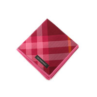 【新品】 ハンカチ（チェック）  バーバリーロンドン 51647 BURBERRY LONDON ワイン系 メンズ