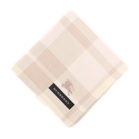 【新品】 ハンカチ（チェック）  バーバリーロンドン 52246 BURBERRY LONDON ピンク系×ベージュ系 メンズ