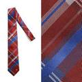 【新品】 ブラックレーベル・クレストブリッジ ネクタイ　チェック  66085 BLACK LABEL CRESTBRIDGE ワイン メンズ