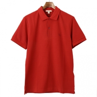 【新品】 ポロシャツ（ミリタリーレッド） S バーバリーブリット y-000784 BURBERRY BRIT レッド系 メンズ
