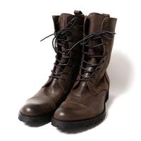 【新品】 レースアップレザーブーツ 1EE バーバリーブラックレーベル 65592 BURBERRY BLACK LABEL ブラウン メンズ