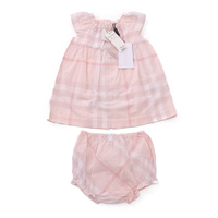 【新品】 ワンピース・パンツ 12M バーバリー 45379 BURBERRY ピンク系 ガールズ