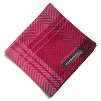【新品】 薄手 ハンカチ チェック  バーバリー 71796 BURBERRY ピンク レディース