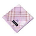 【新品】 薄手 ハンカチ 英字  バーバリー 70422 BURBERRY レッド レディース