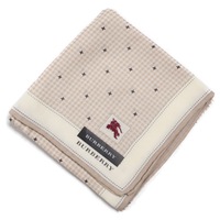 【新品】 薄手 ハンカチ 総柄  バーバリー 72025 BURBERRY ベージュ レディース